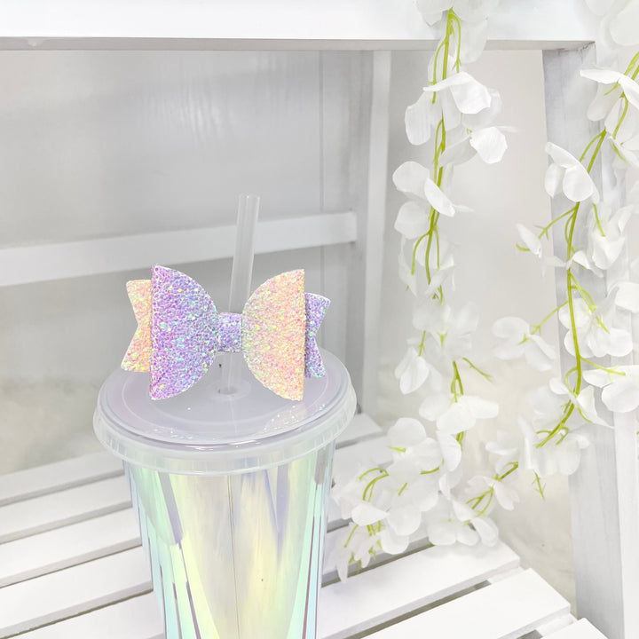 SINGLE BOW STRAW TOPPERS