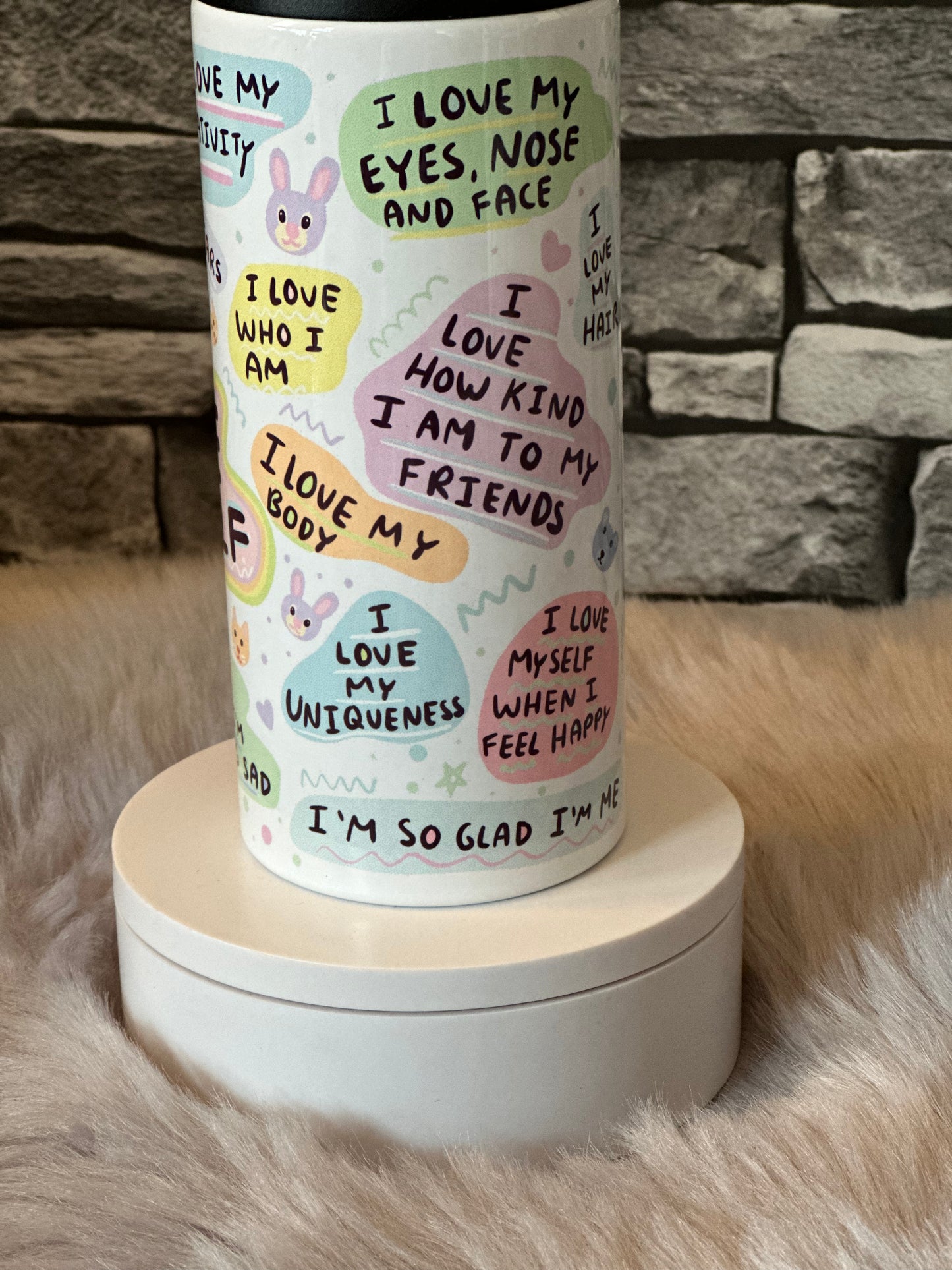 I LOVE MYSELF 20OZ WATER BOTTLE