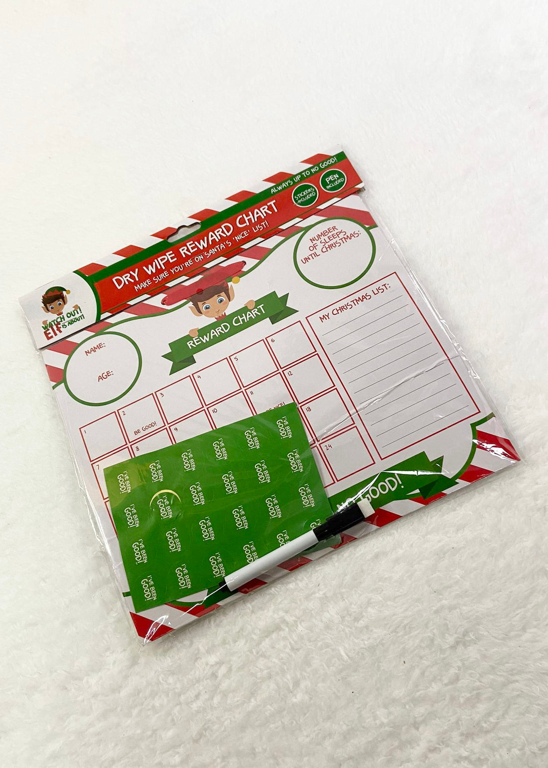 ELF REWARD CHART