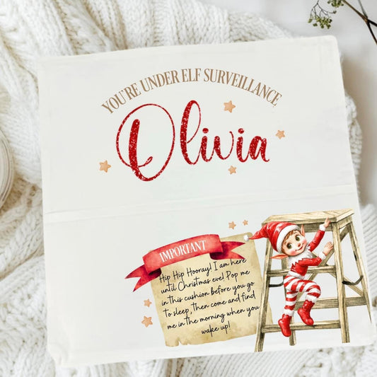PERSONALISED ELF IM’BACK CUSHION