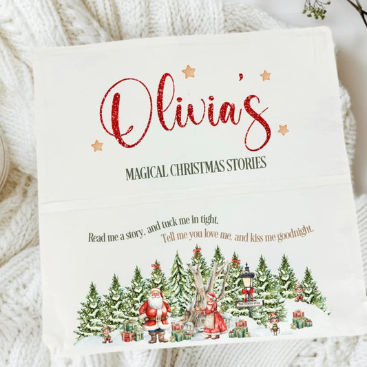 PERSONALISED CHRISTMAS STORY CUSHION
