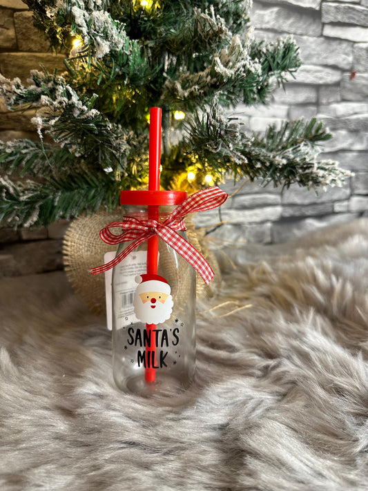 SANTAS MILK BOTTLE