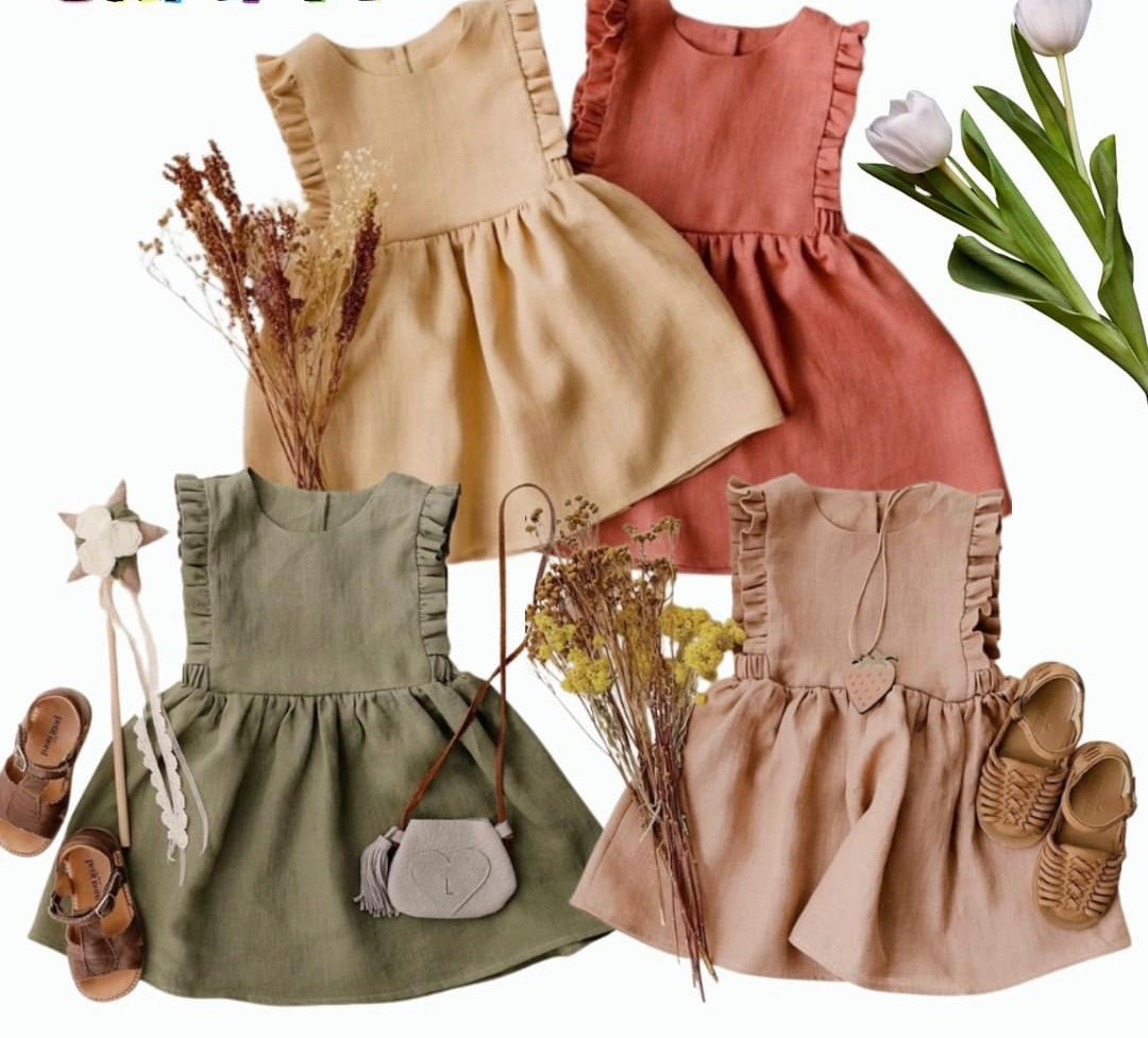 BABY RUFFLE DRESSES