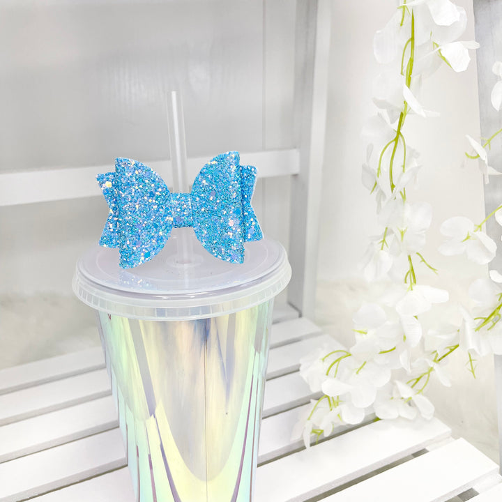 SINGLE BOW STRAW TOPPERS