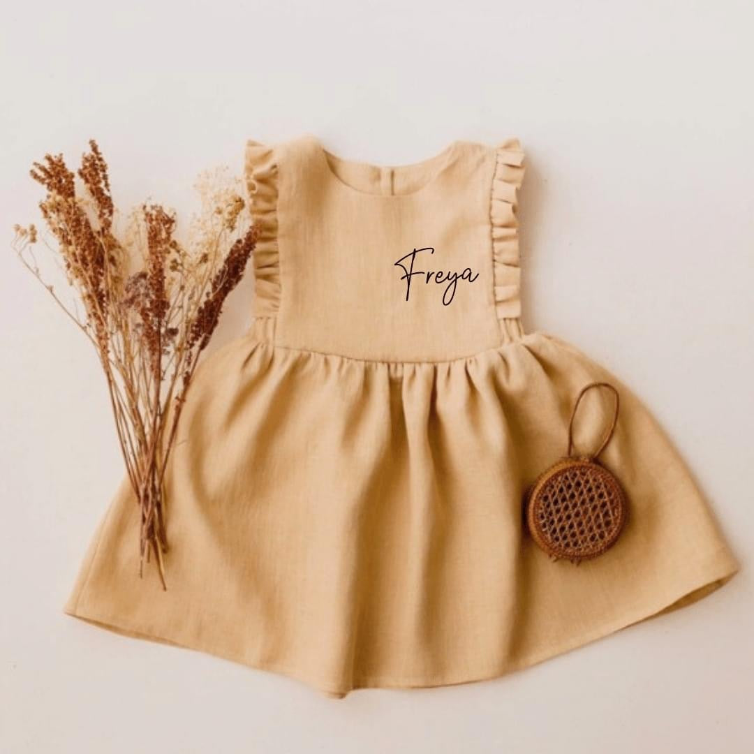 BABY RUFFLE DRESSES