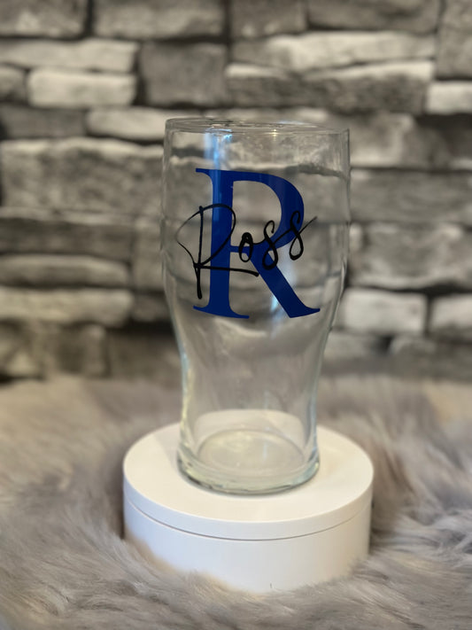 PERSONALISED PINT GLASS