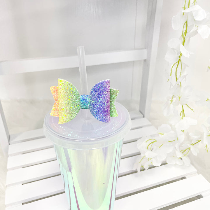 SINGLE BOW STRAW TOPPERS