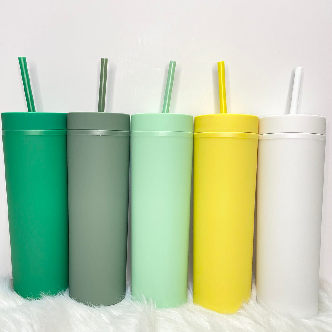 16OZ THE GREENS SKINNY TUMBLERS