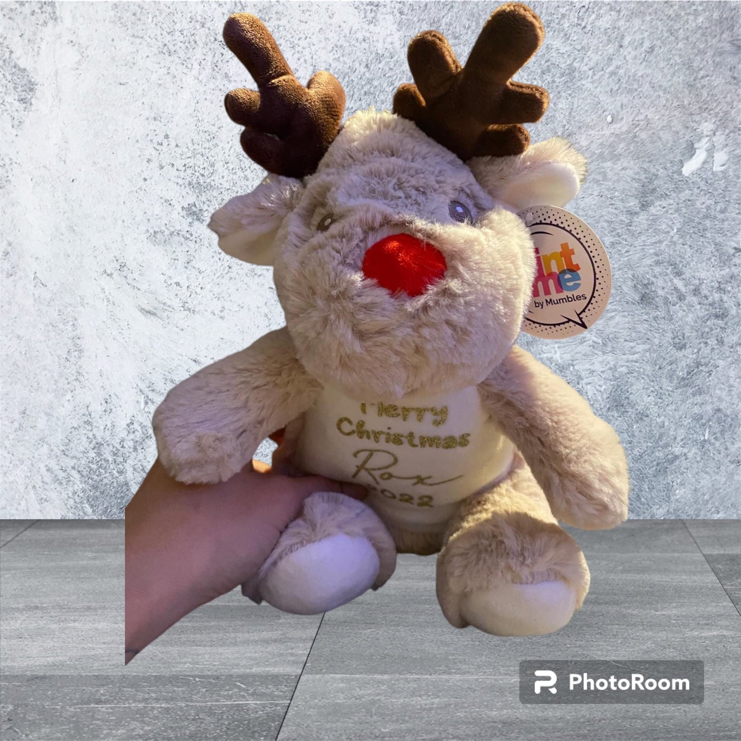 PERSONALISED CHRISTMAS REINDEER AND PENGUINS