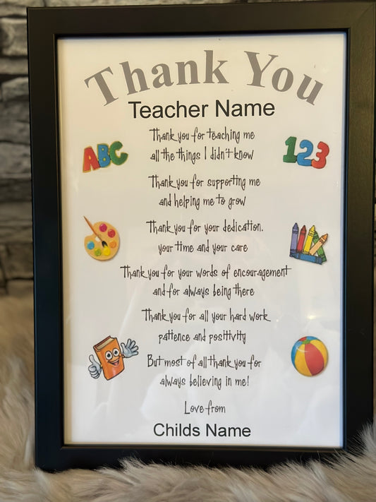 TEACHER FRAMS