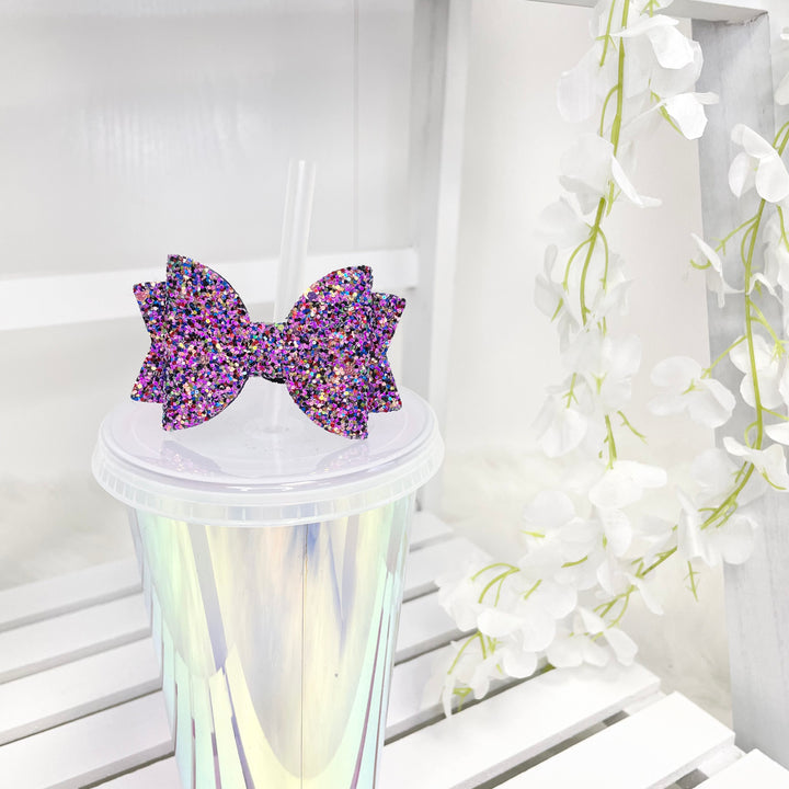 SINGLE BOW STRAW TOPPERS
