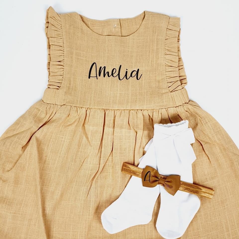 BABY RUFFLE DRESSES