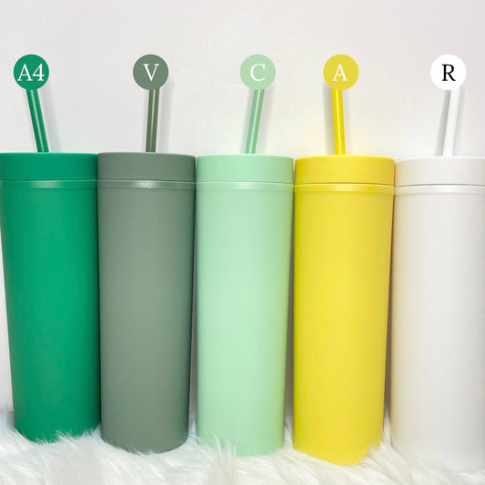 16OZ THE GREENS SKINNY TUMBLERS