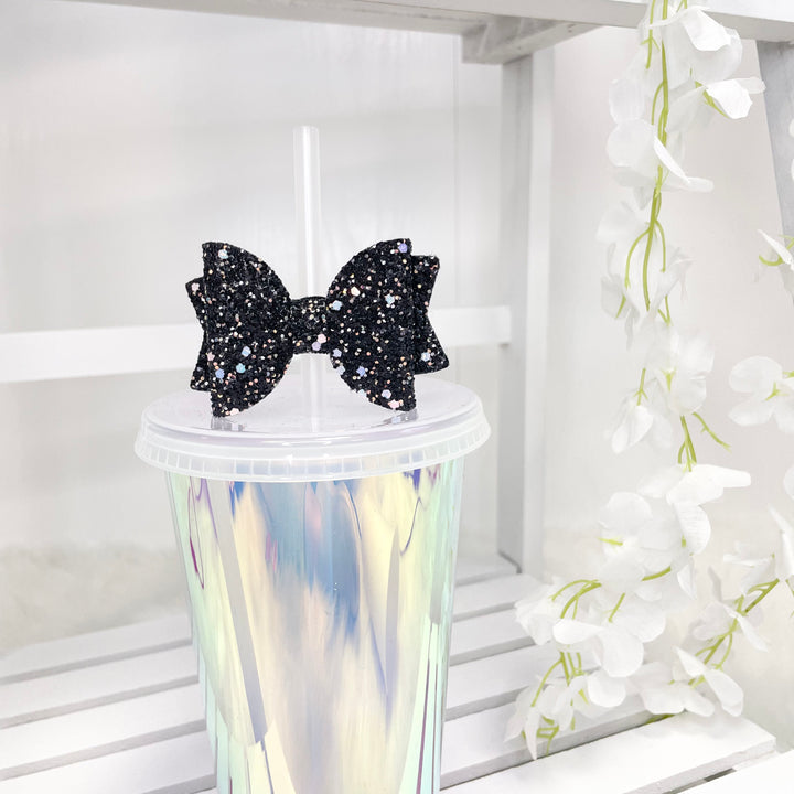 SINGLE BOW STRAW TOPPERS