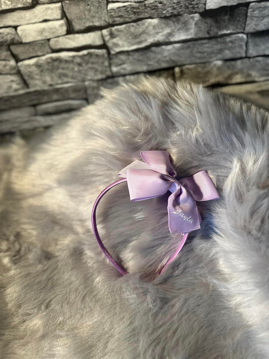 PERSONALISED HAIR BANDS