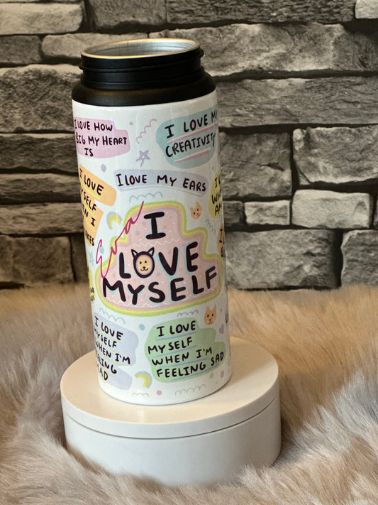 I LOVE MYSELF 20OZ WATER BOTTLE