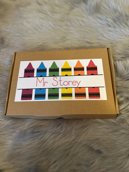 TEACHER CHOCOLATE BOXES