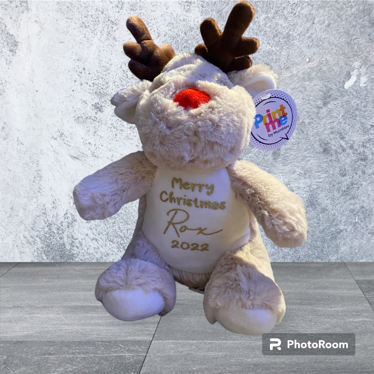 PERSONALISED CHRISTMAS REINDEER AND PENGUINS