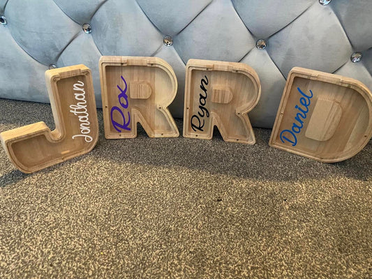 LETTER MONEY BOXES