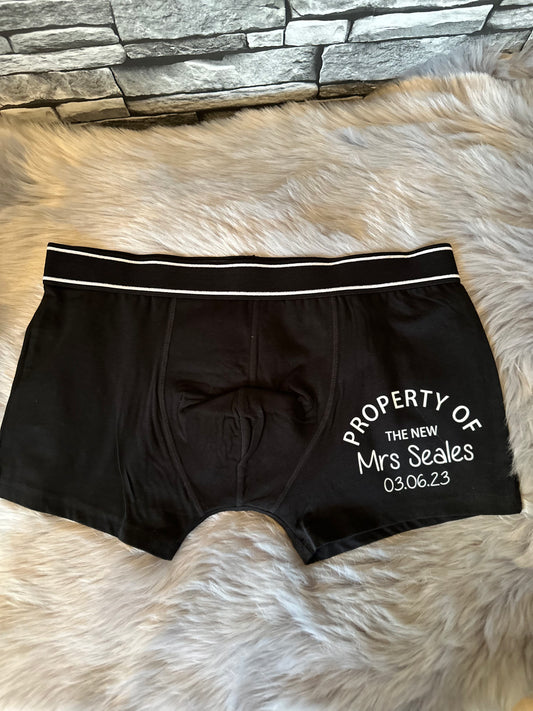 WEDDING BOXERS