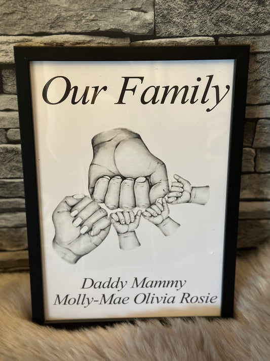OUR FAMILY FRAME